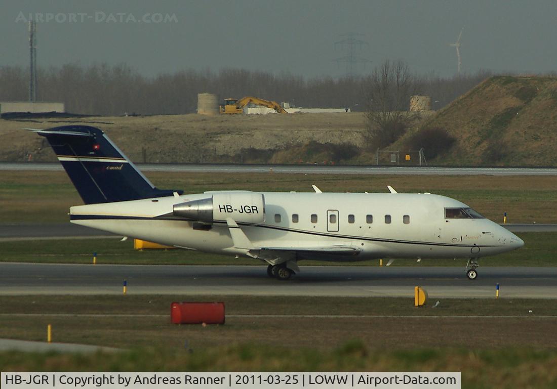 HB-JGR, 2005 Bombardier Challenger 604 (CL-600-2B16) C/N 5624, Nomad Aviation Challenger 604