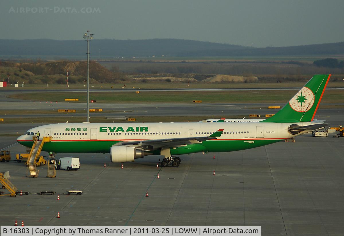 B-16303, 2003 Airbus A330-203 C/N 555, Eva Air Airbus A330