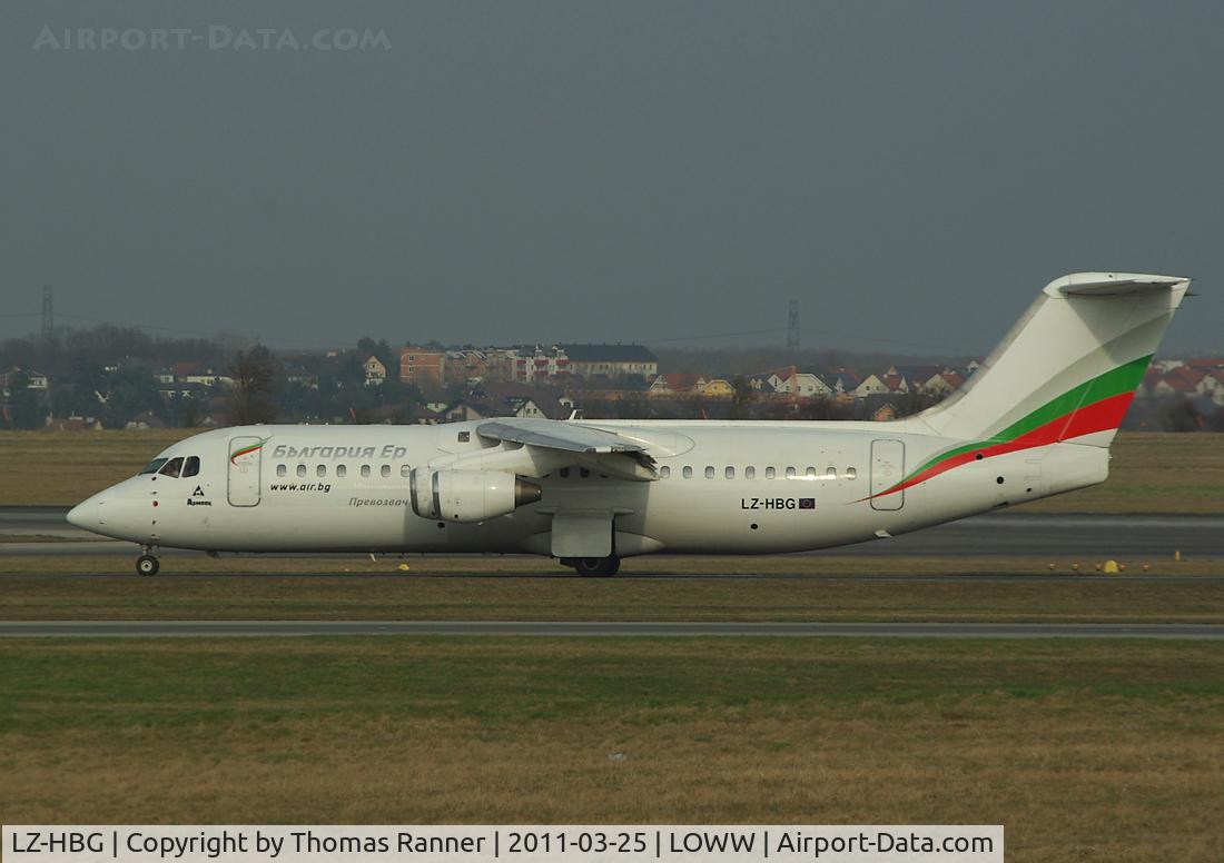 LZ-HBG, 1990 British Aerospace BAe.146-300 C/N E3146, Bulgaria Air BAe 146