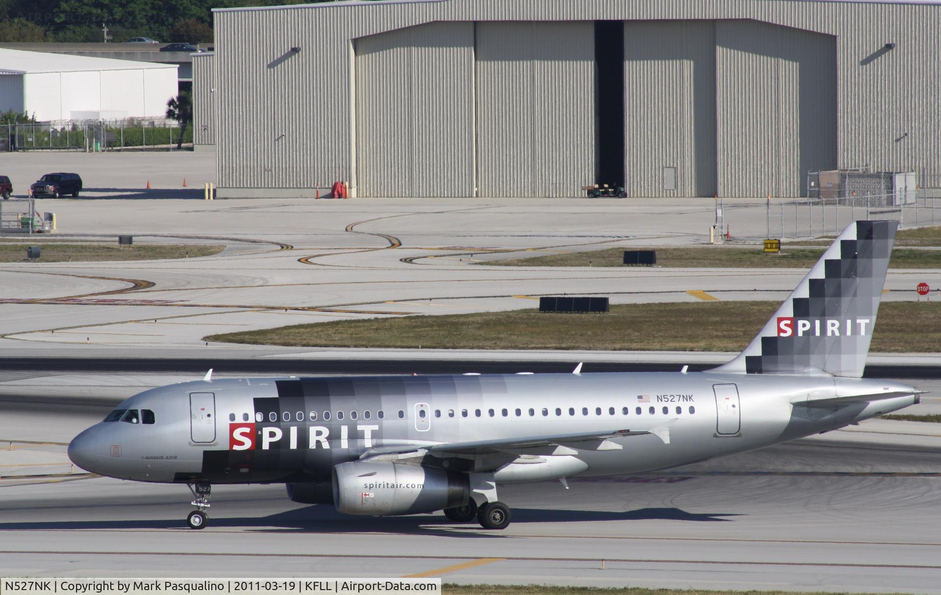 N527NK, 2007 Airbus A319-132 C/N 2978, Airbus A319