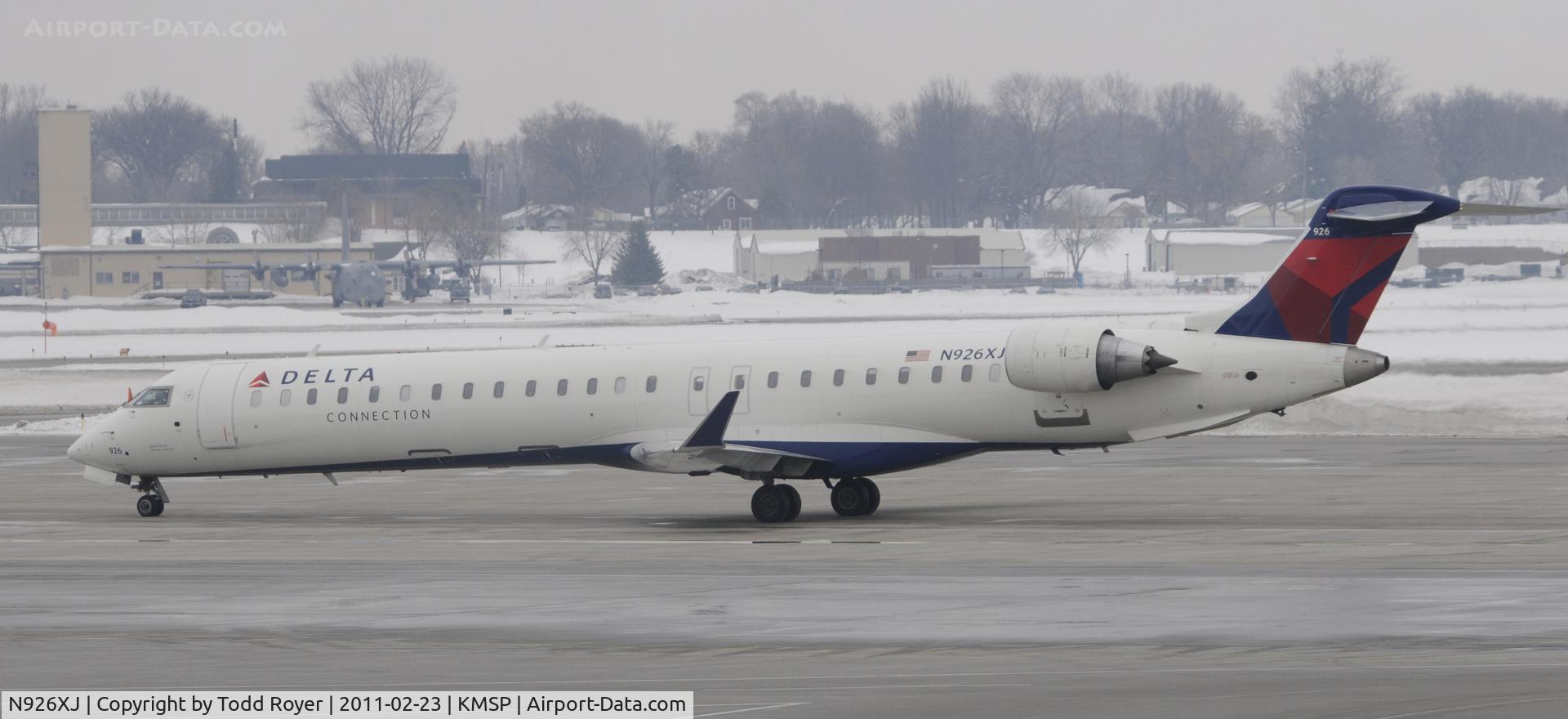 N926XJ, 2008 Canadair CL-600-2D24 Regional Jet CRJ-900 C/N 15184, Delta
