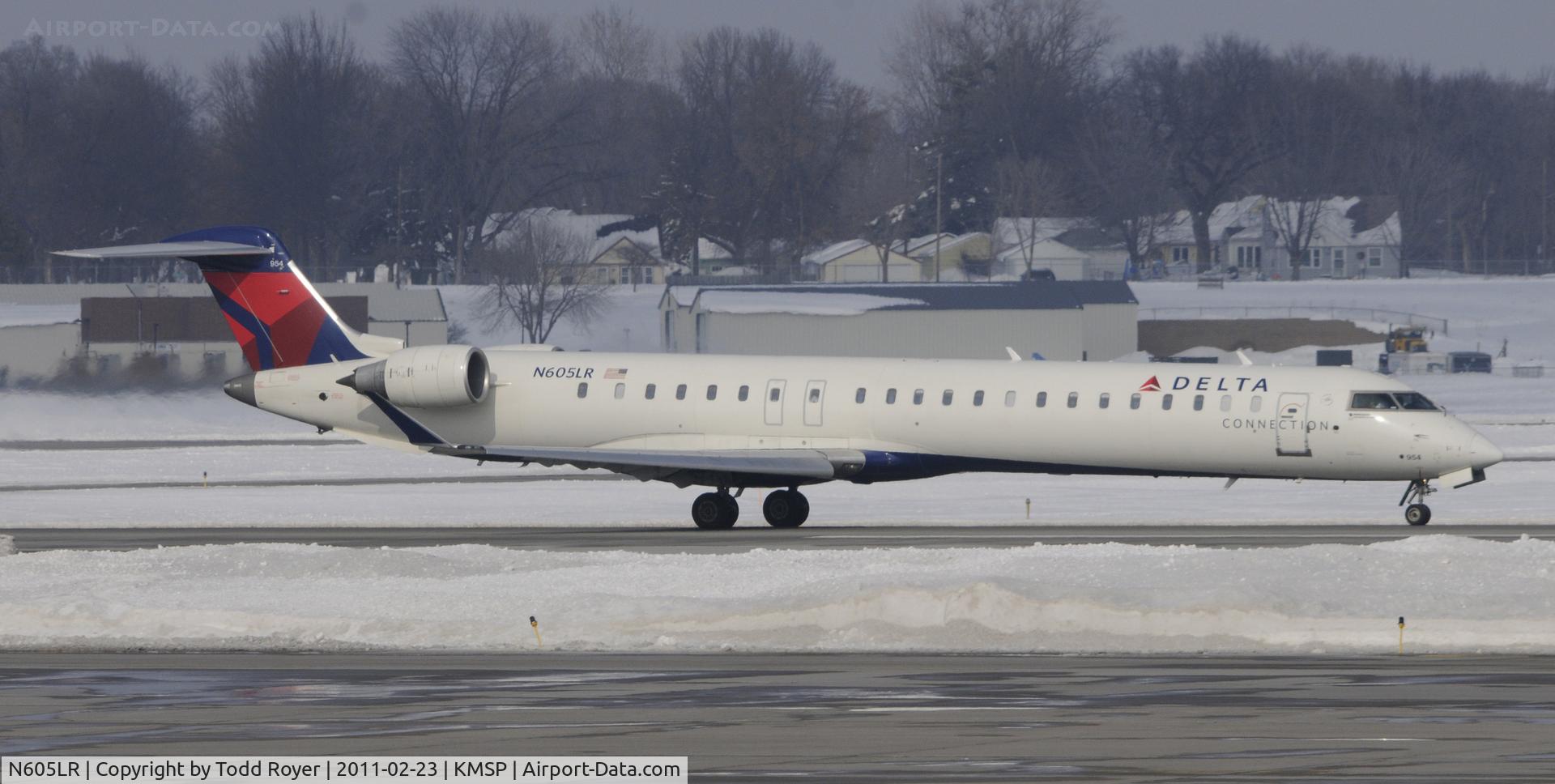 N605LR, 2008 Bombardier CRJ-900ER (CL-600-2D24) C/N 15160, Delta