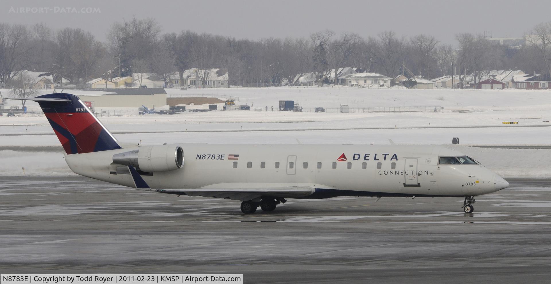 N8783E, 2003 Bombardier CRJ-200 (CL-600-2B19) C/N 7783, Delta