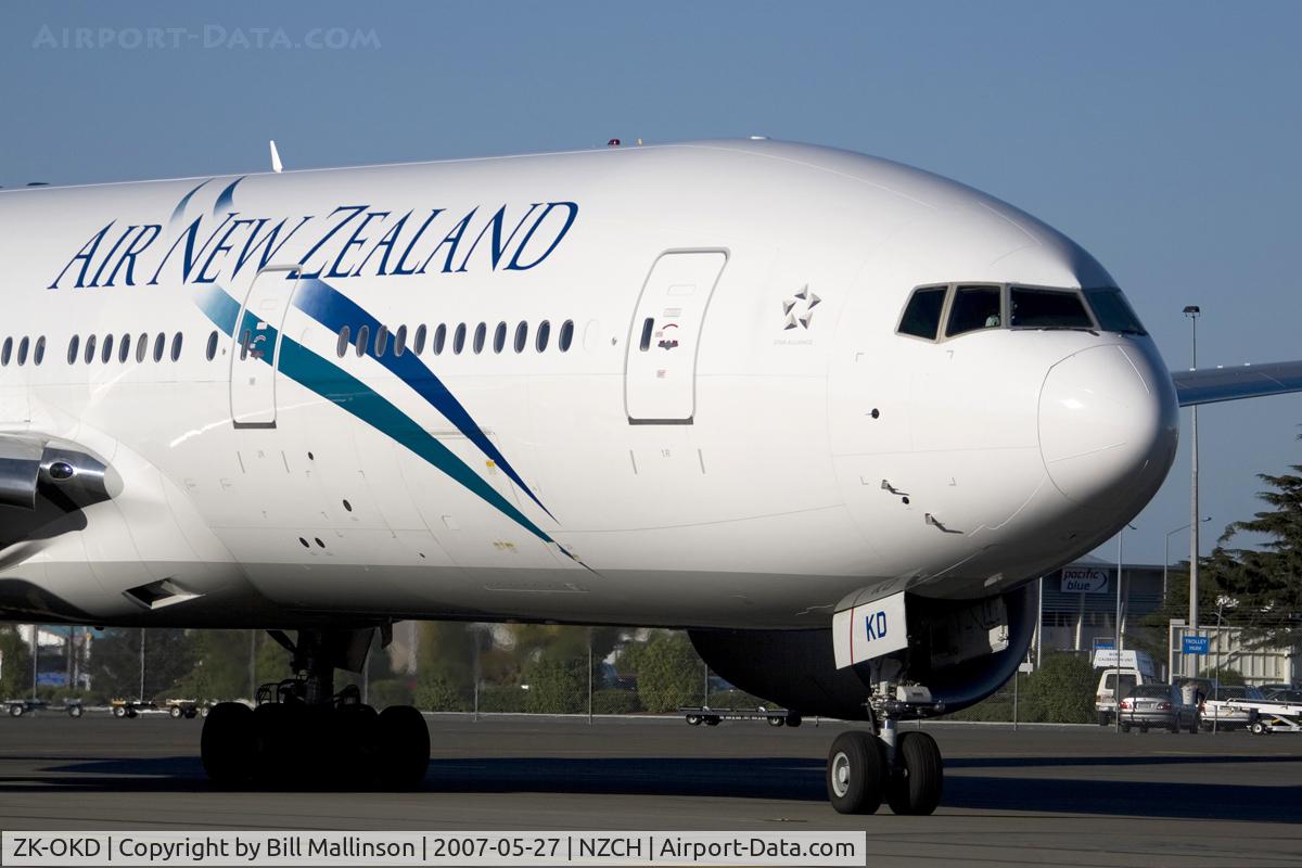 ZK-OKD, 2006 Boeing 777-219/ER C/N 29401, NRT-CHC...then to AKL as NZ90