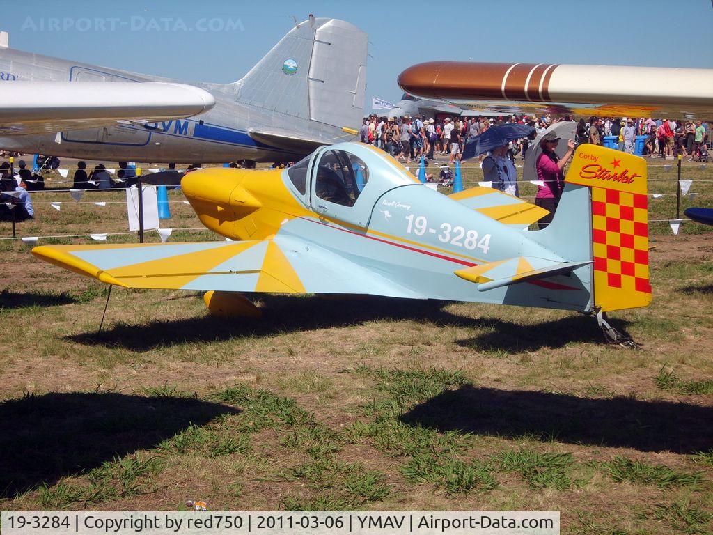 19-3284, 2000 Corby CJ-1 Starlet C/N 51, Corby Starlet on static display at Avalon Air Show 2011