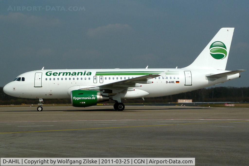 D-AHIL, 2008 Airbus A319-112 C/N 3589, visitor