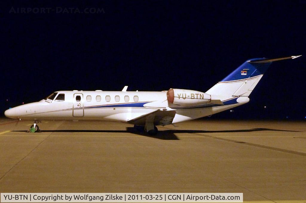 YU-BTN, 2007 Cessna 525B CitationJet CJ3 C/N 525B-0193, visitor
