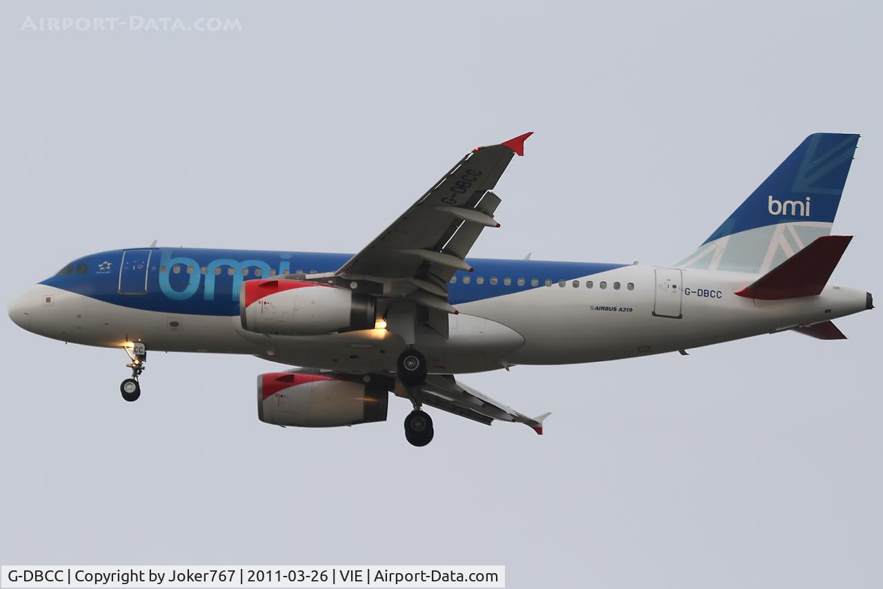 G-DBCC, 2004 Airbus A319-131 C/N 2194, BMI
