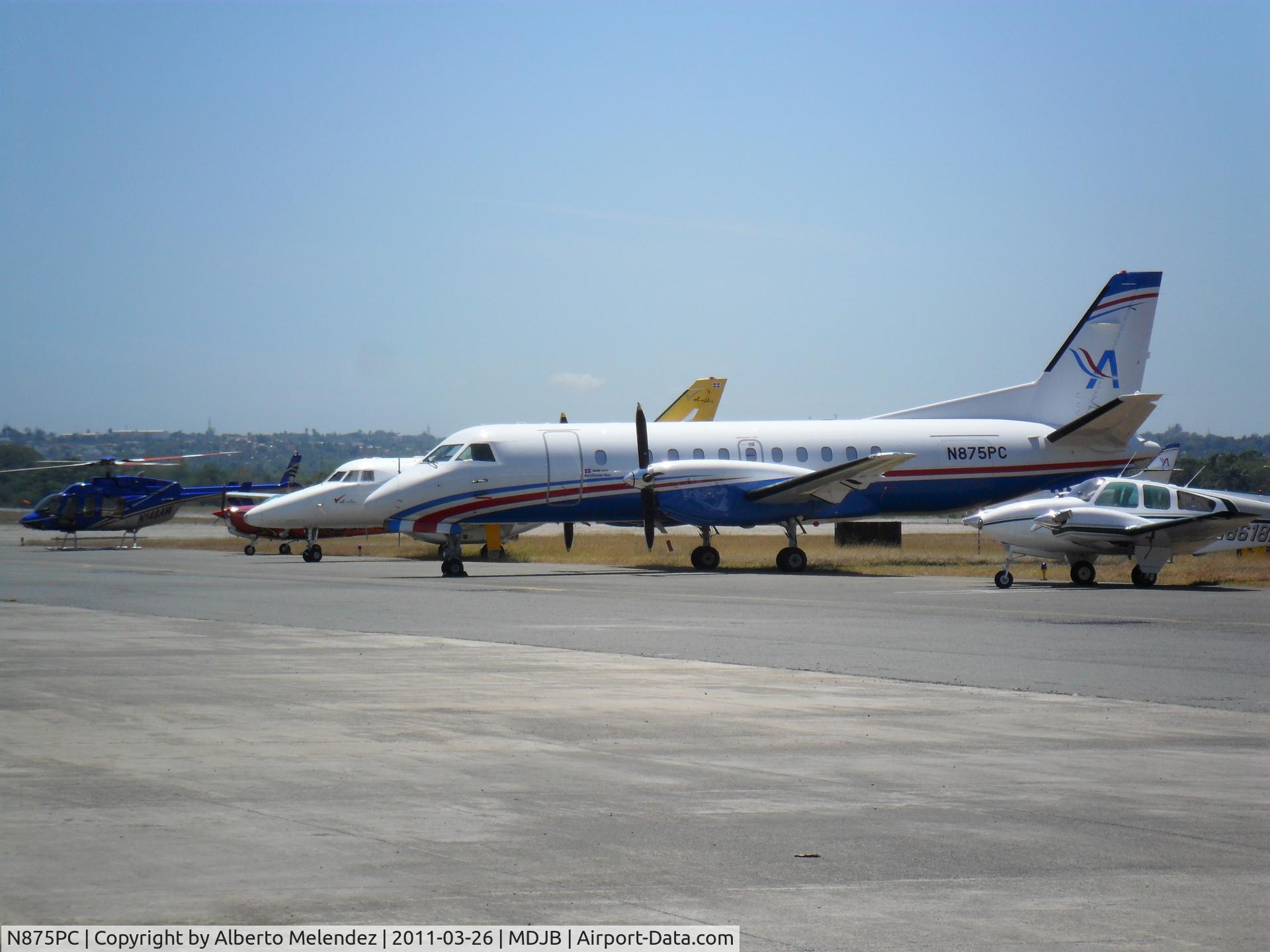 N875PC, 1994 Saab 340B C/N 340B-360, Aerolineas MAS new SAAB340B @ MDJB
