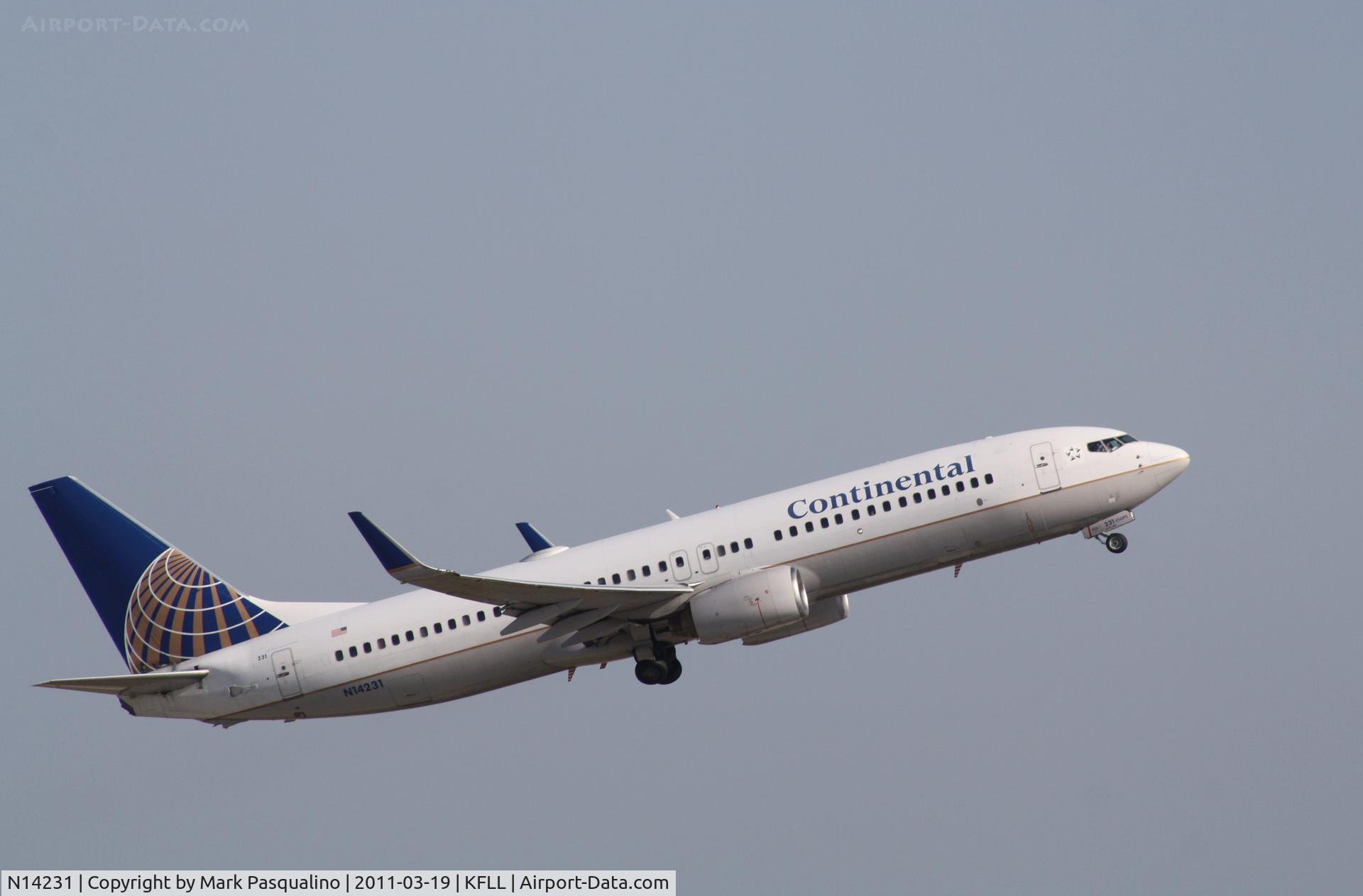 N14231, 1999 Boeing 737-824 C/N 28795, Boeing 737-800