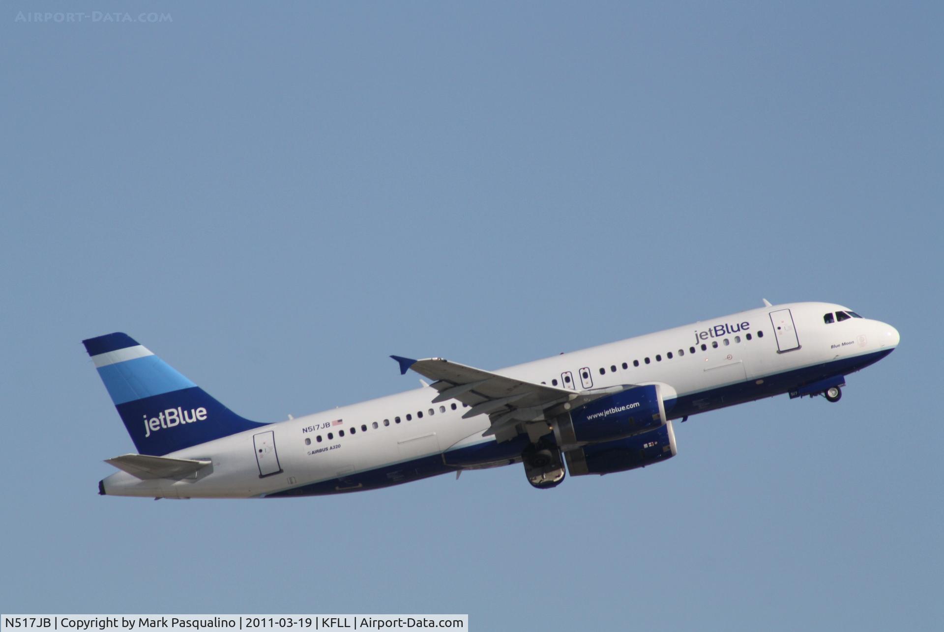 N517JB, 2000 Airbus A320-232 C/N 1327, Airbus A320