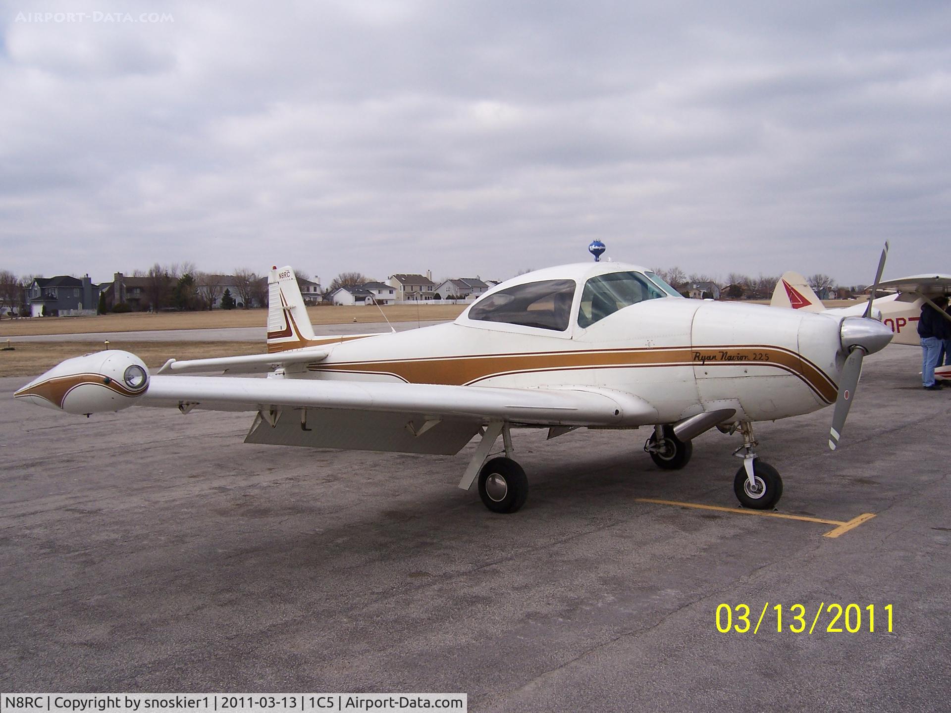 N8RC, 1948 Ryan L17 C/N NAV-4-1773, Ryan Navion 225 at Clow (Bollingbrook, IL)