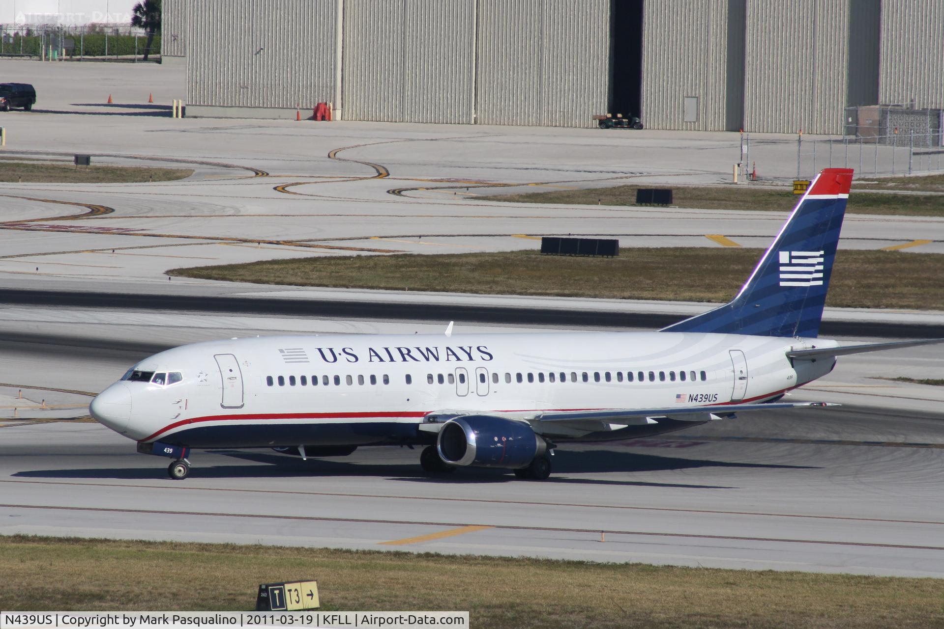 N439US, 1990 Boeing 737-4B7 C/N 24781, Boeing 737-400