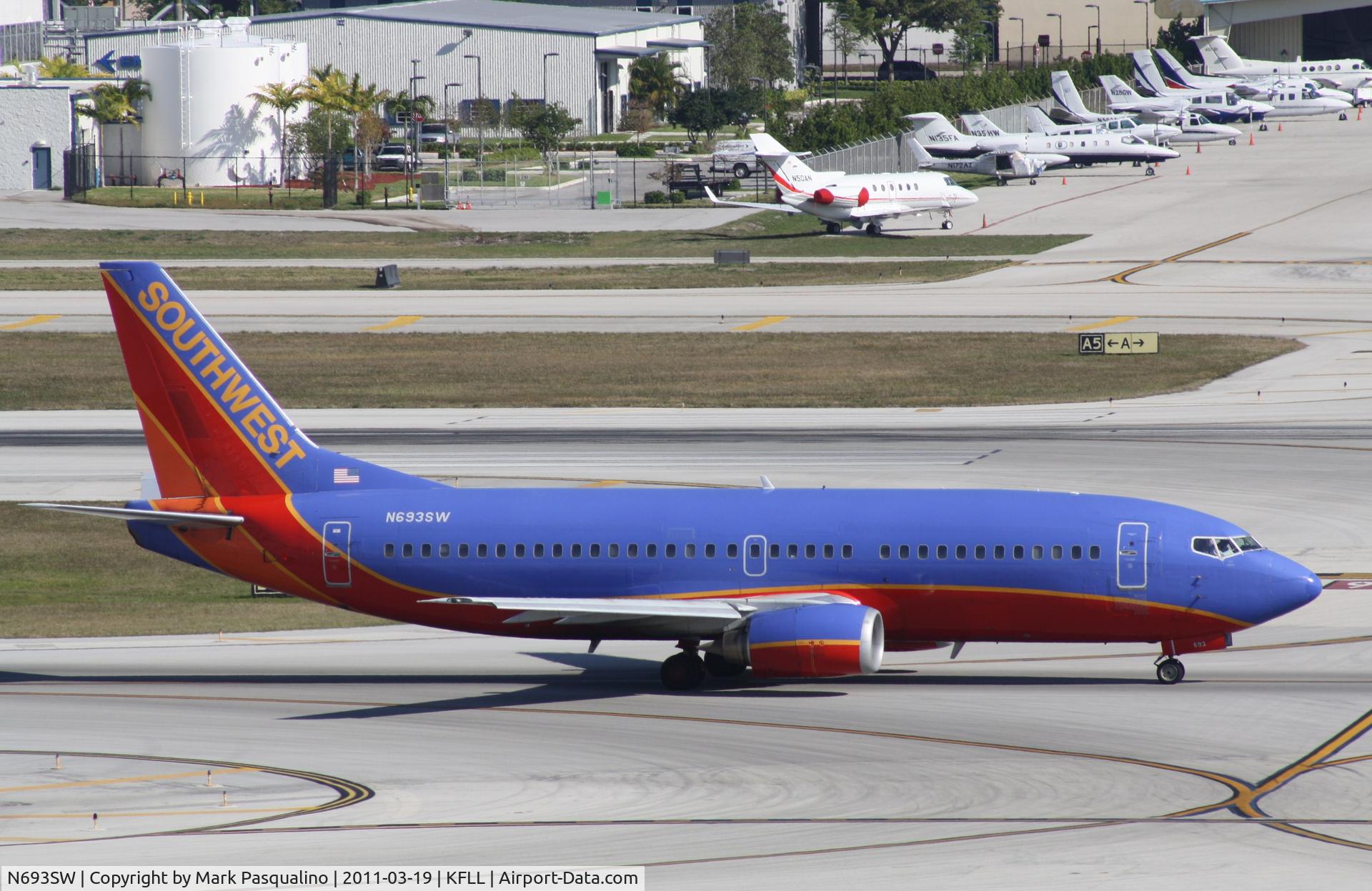 N693SW, 1985 Boeing 737-317 C/N 23174, Boeing 737-300