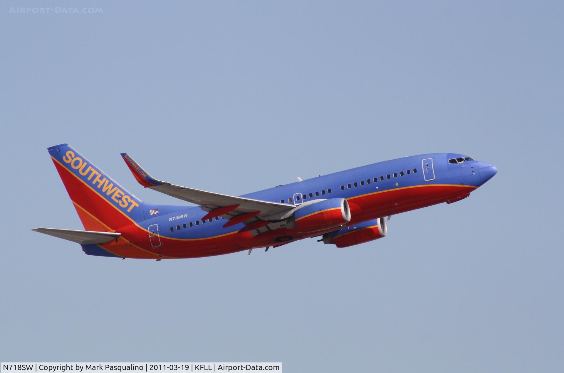 N718SW, 1998 Boeing 737-7H4 C/N 27852, Boeing 737-700