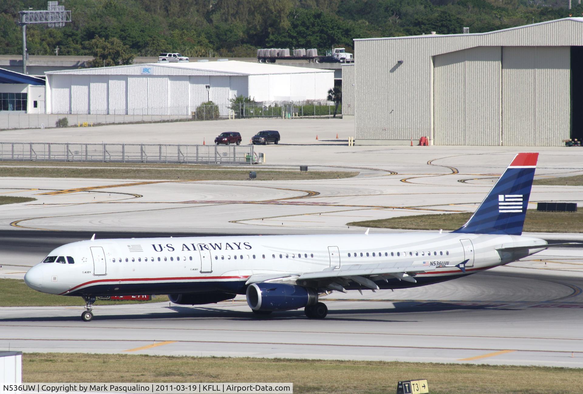 N536UW, 2009 Airbus A321-231 C/N 4025, Airbus A321