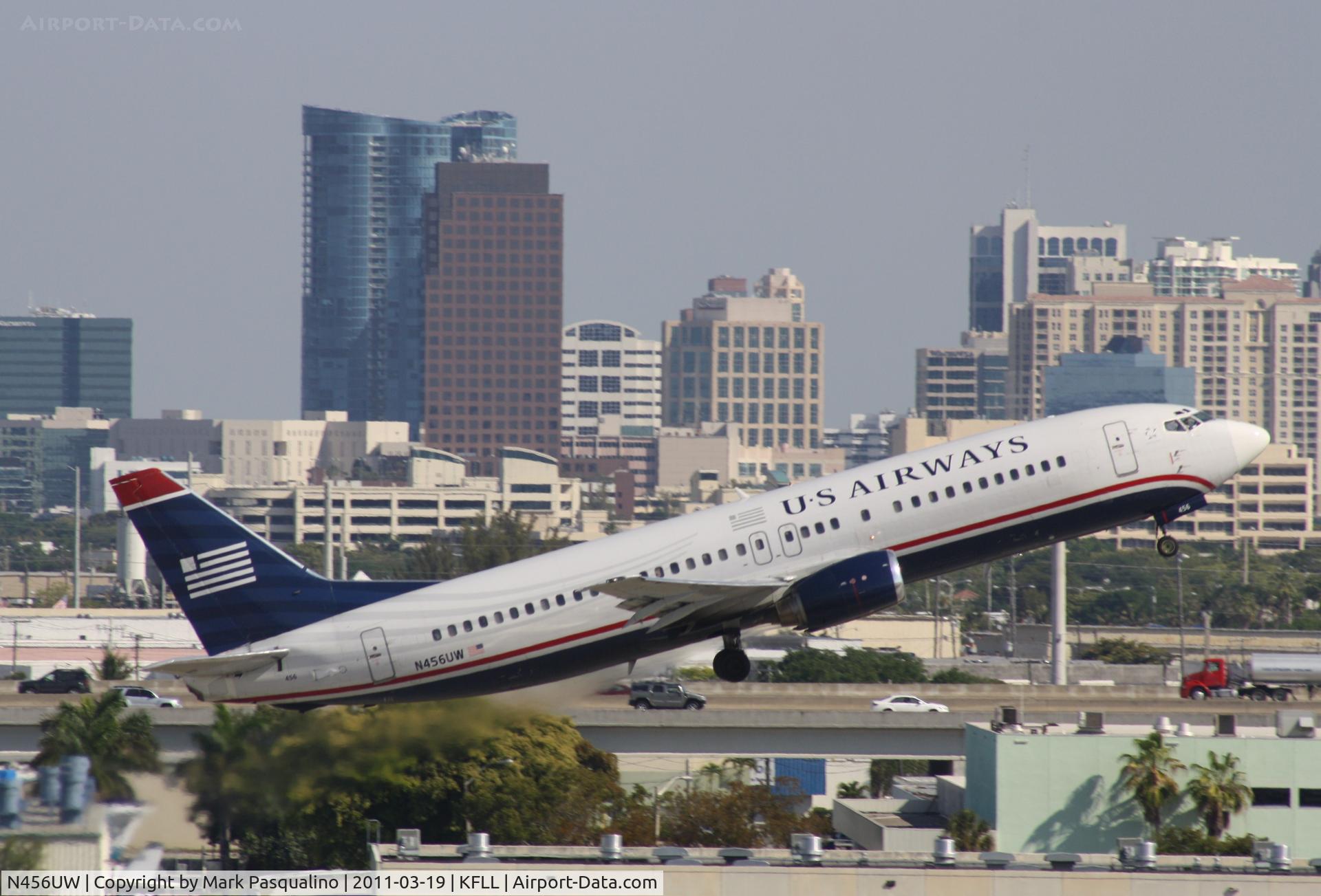 N456UW, 1991 Boeing 737-4B7 C/N 25020, Boeing 737-400