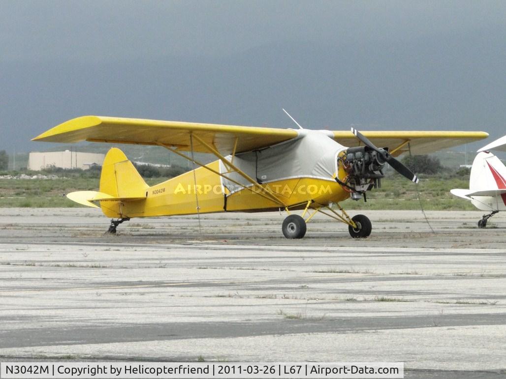 N3042M, 1947 Piper PA-12 Super Cruiser C/N 12-1734, Parked and covered from the elements