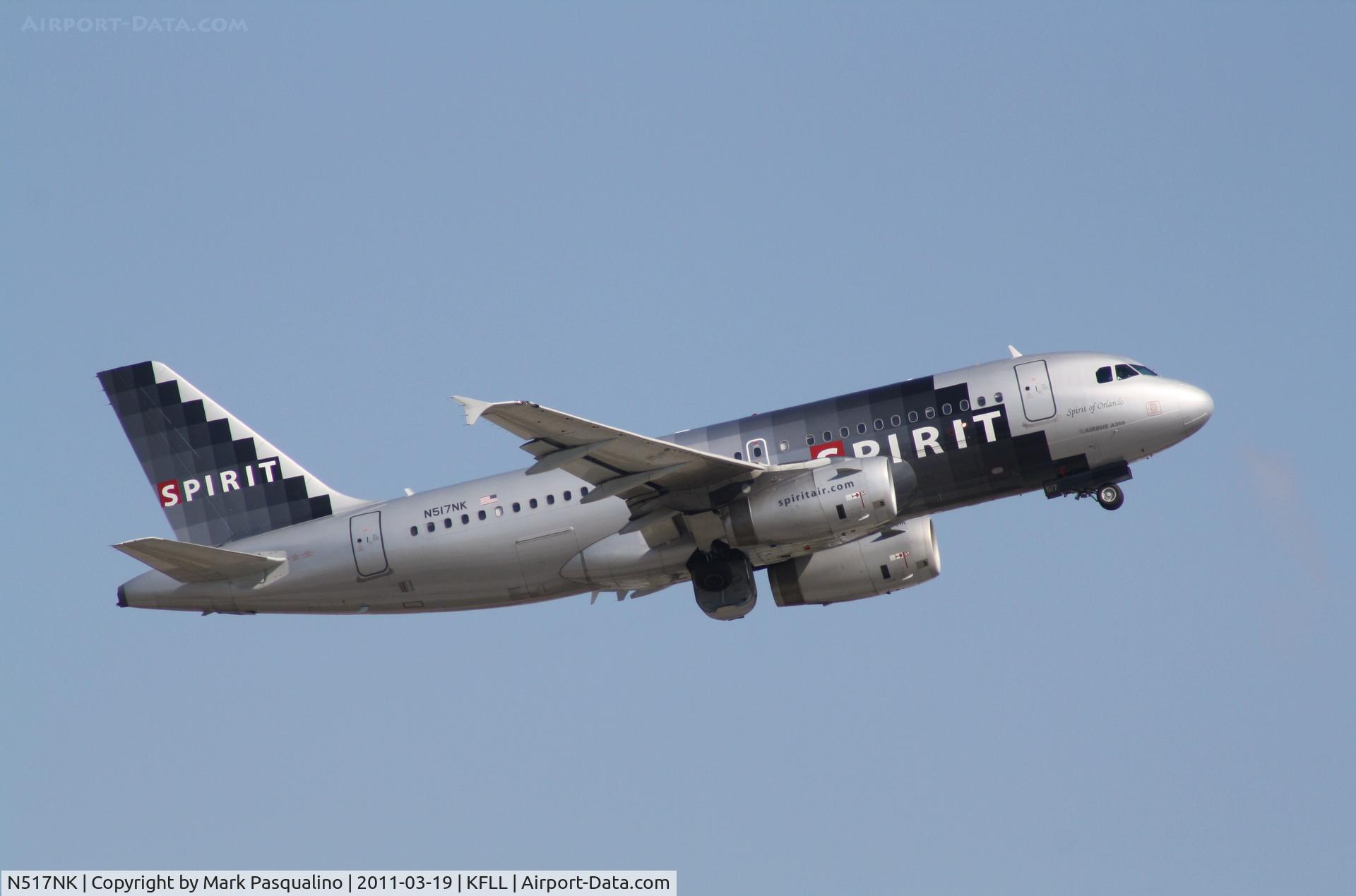 N517NK, 2006 Airbus A319-132 C/N 2711, Airbus A319
