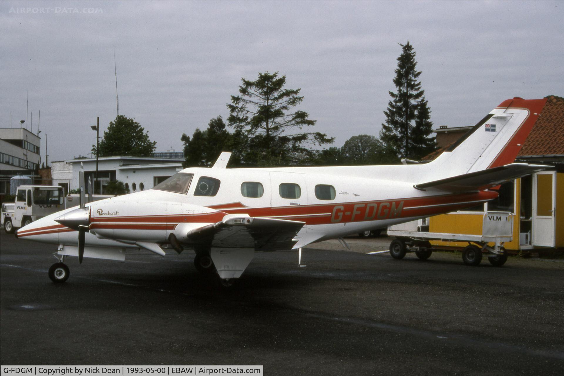 G-FDGM, 1974 Beech B-60 Duke C/N P-285, EBAW