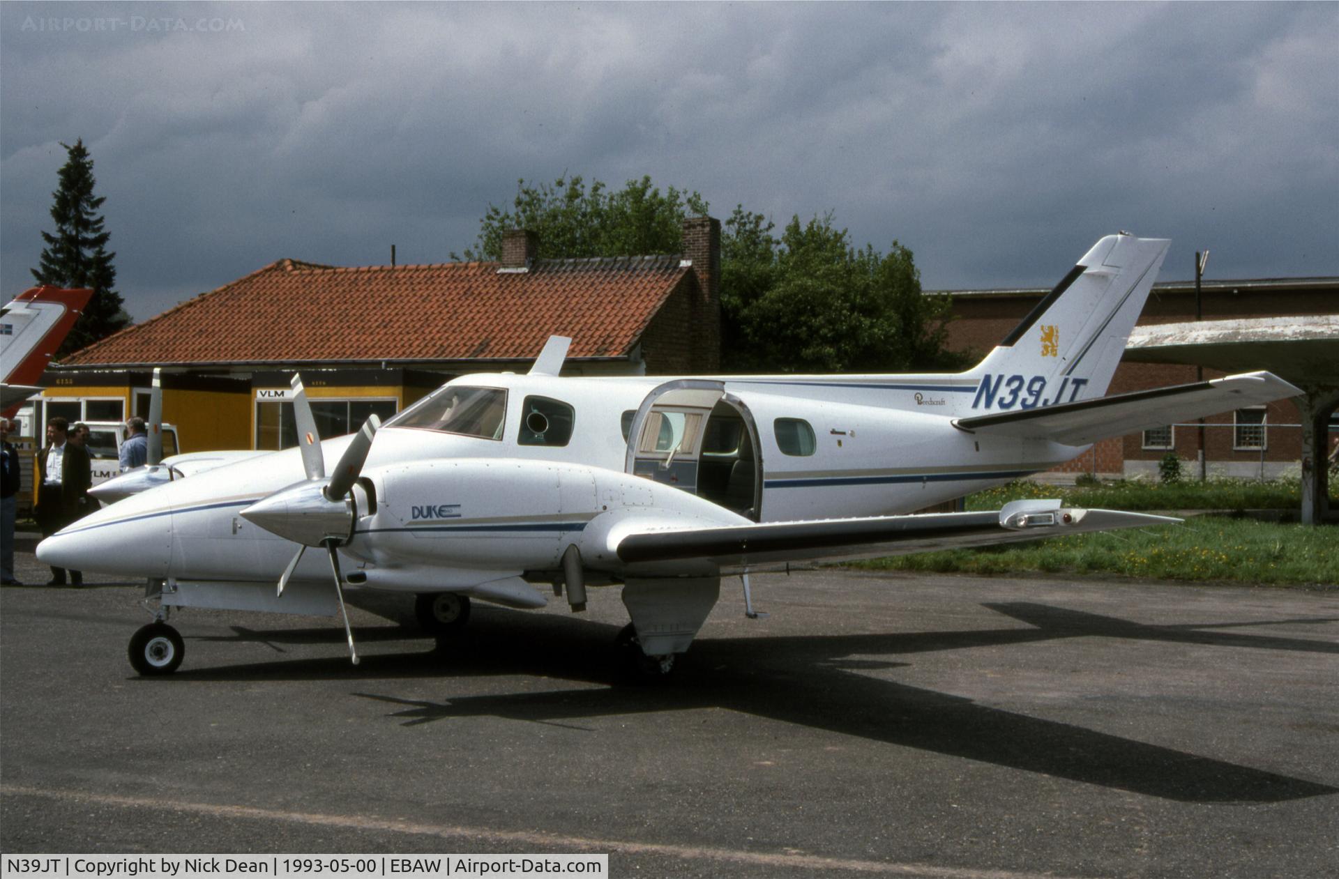 N39JT, 1981 Beech B-60 Duke C/N P-581, EBAW