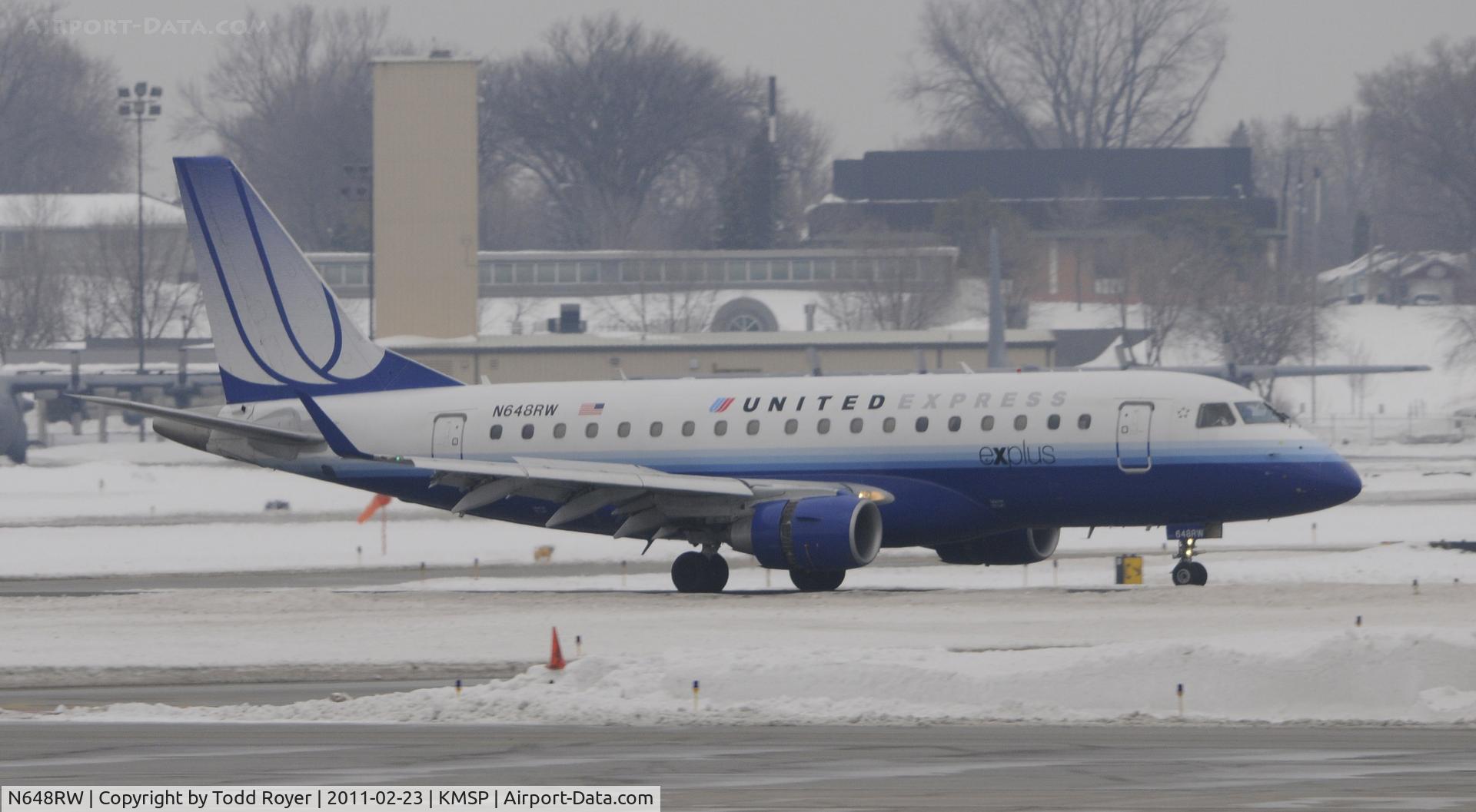 N648RW, 2005 Embraer 170SE (ERJ-170-100SE) C/N 17000068, United