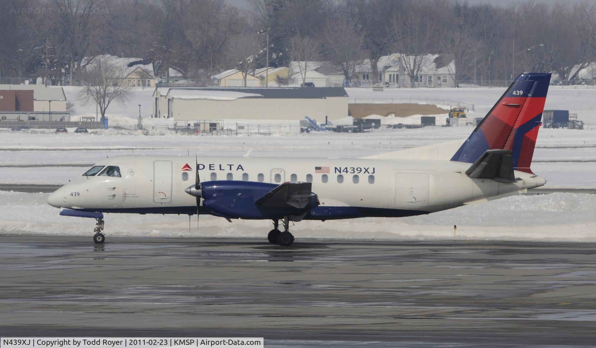 N439XJ, 1998 Saab 340B C/N 340B-439, Delta