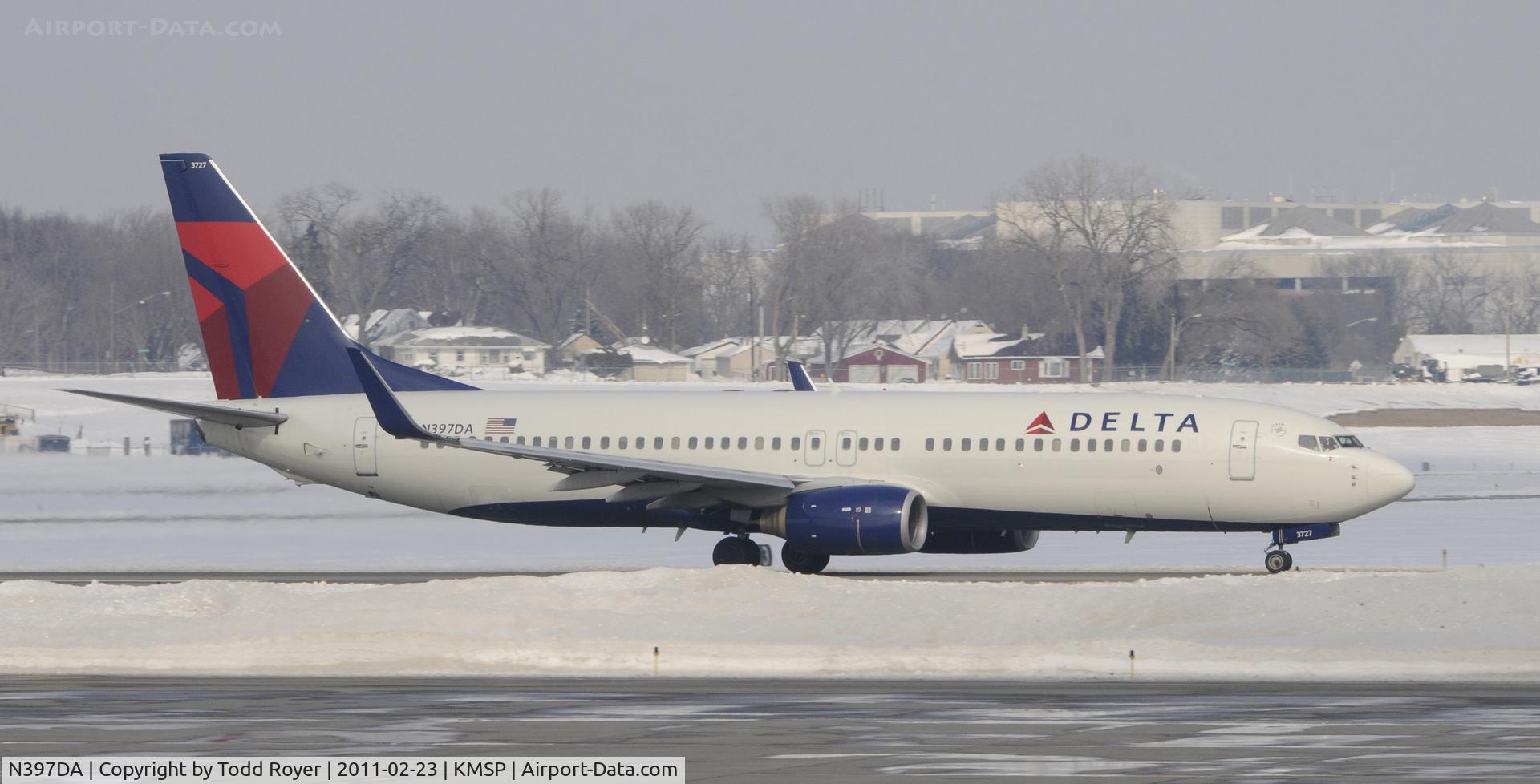 N397DA, 2000 Boeing 737-832 C/N 30537, Delta