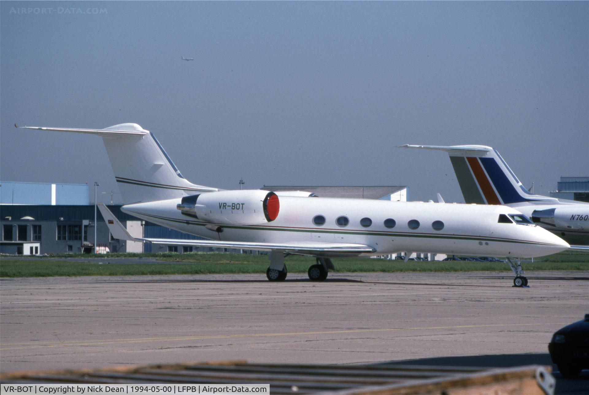 VR-BOT, 1993 Gulfstream IVSP C/N 1212, LFPB