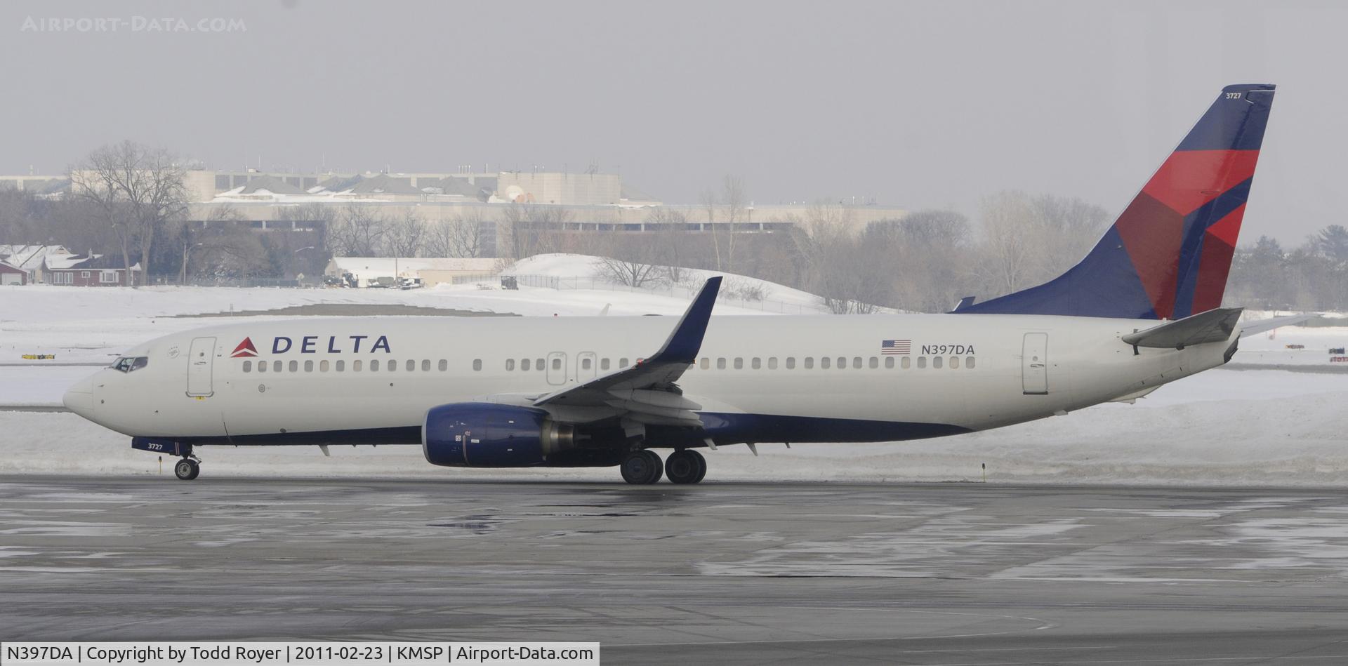 N397DA, 2000 Boeing 737-832 C/N 30537, Delta