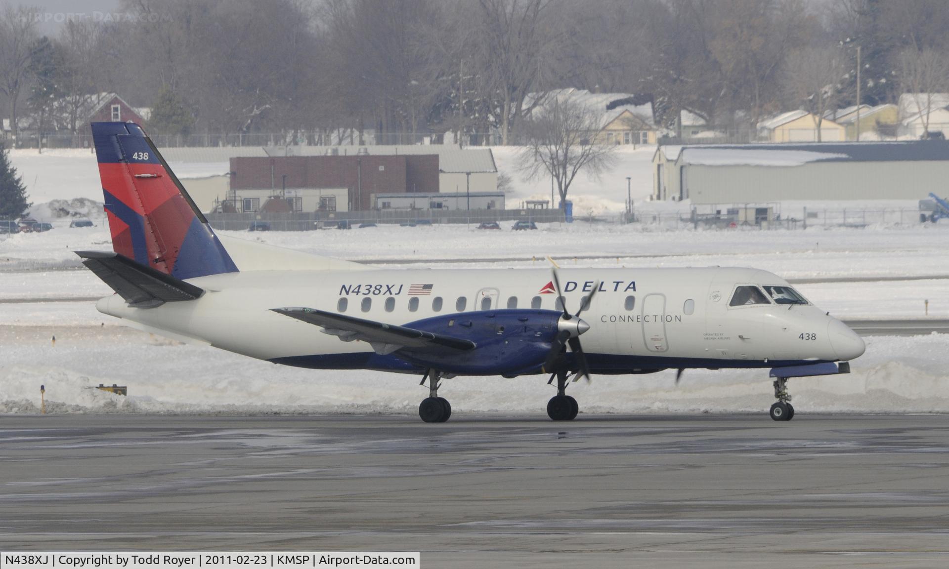 N438XJ, 1998 Saab 340B C/N 340B-438, Delta