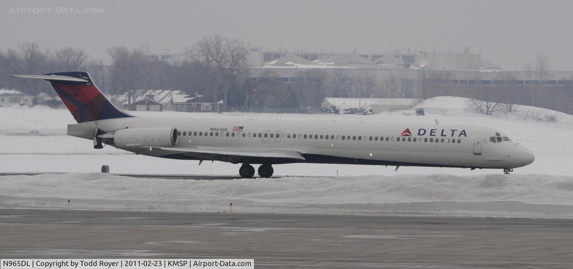 N965DL, 1990 McDonnell Douglas MD-88 C/N 49984, Delta