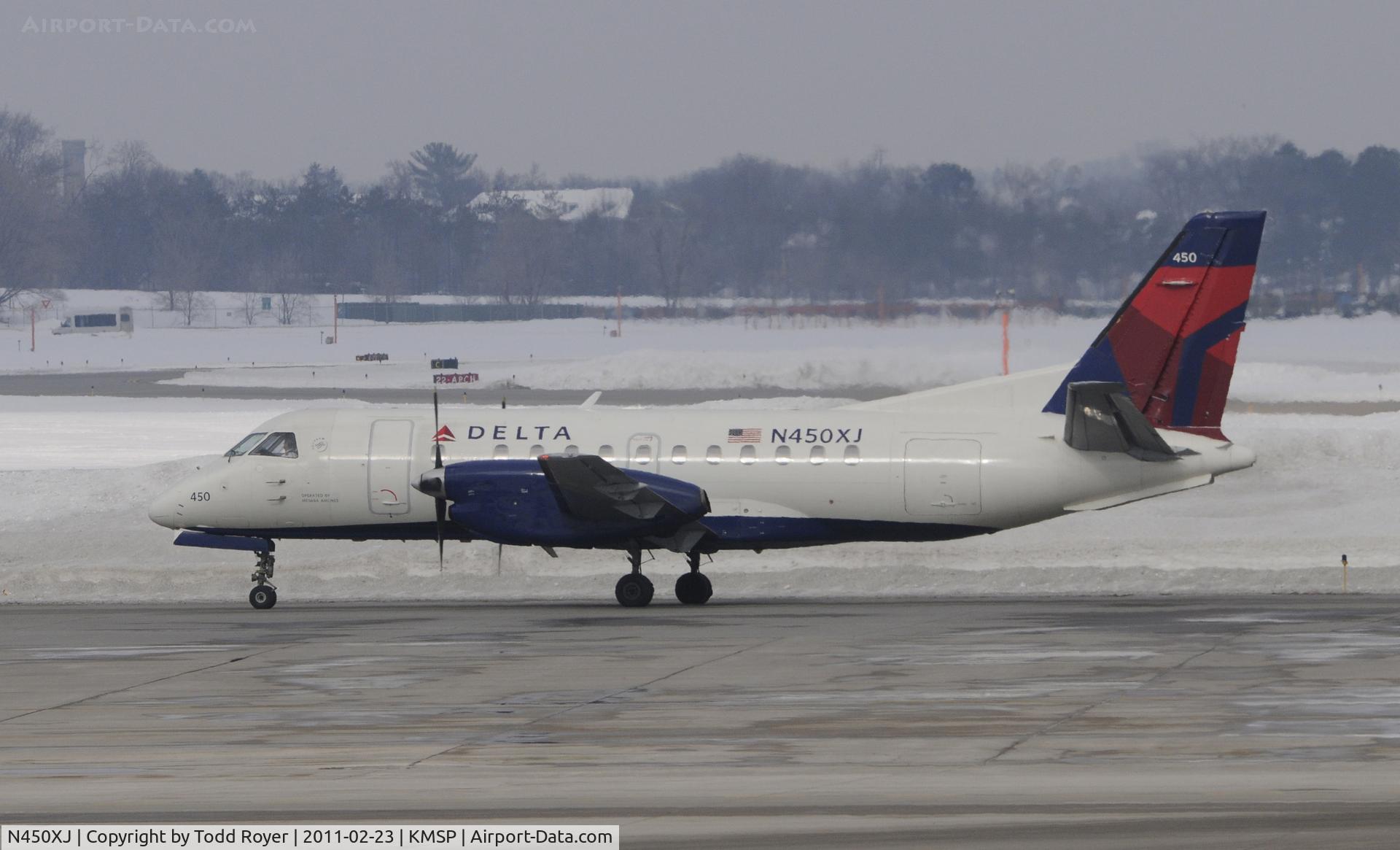 N450XJ, 1998 Saab 340B+ C/N 340B-450, Delta