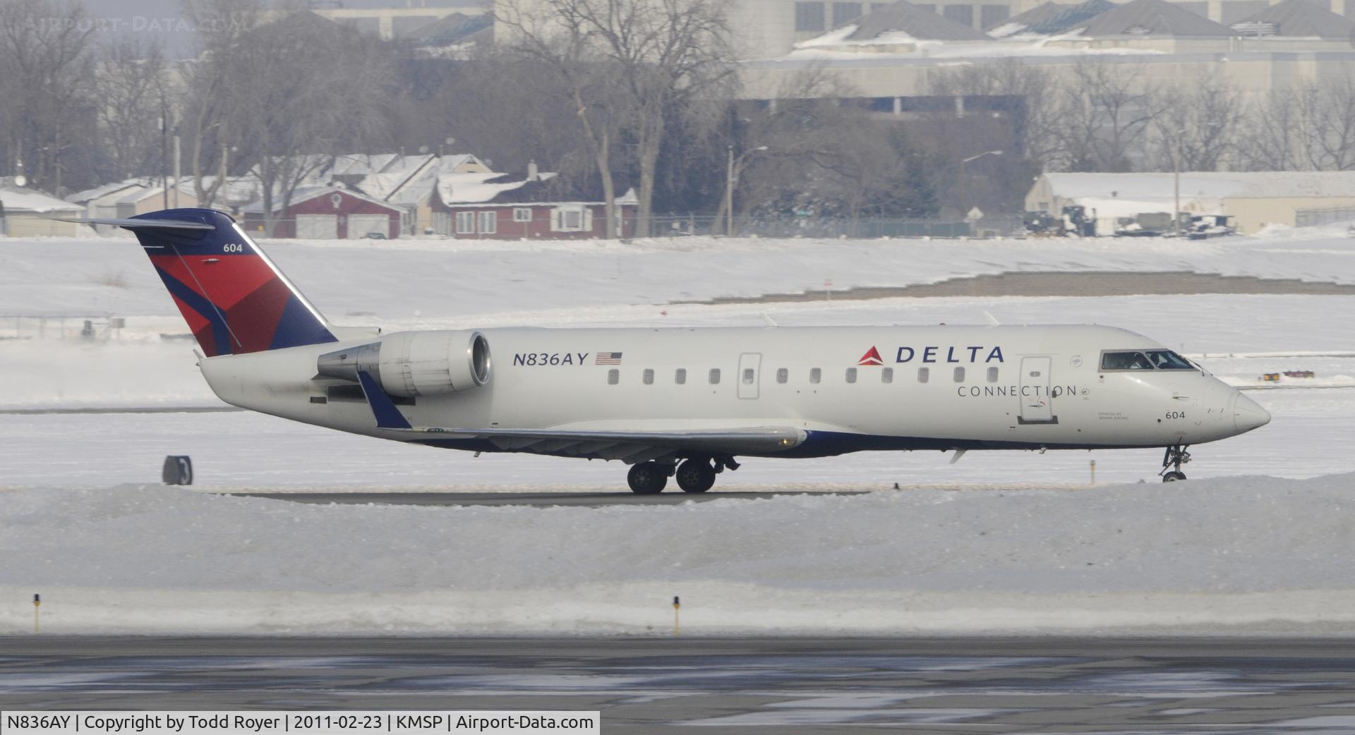 N836AY, 2005 Bombardier CRJ-200ER (CL-600-2B19) C/N 8036, Delta