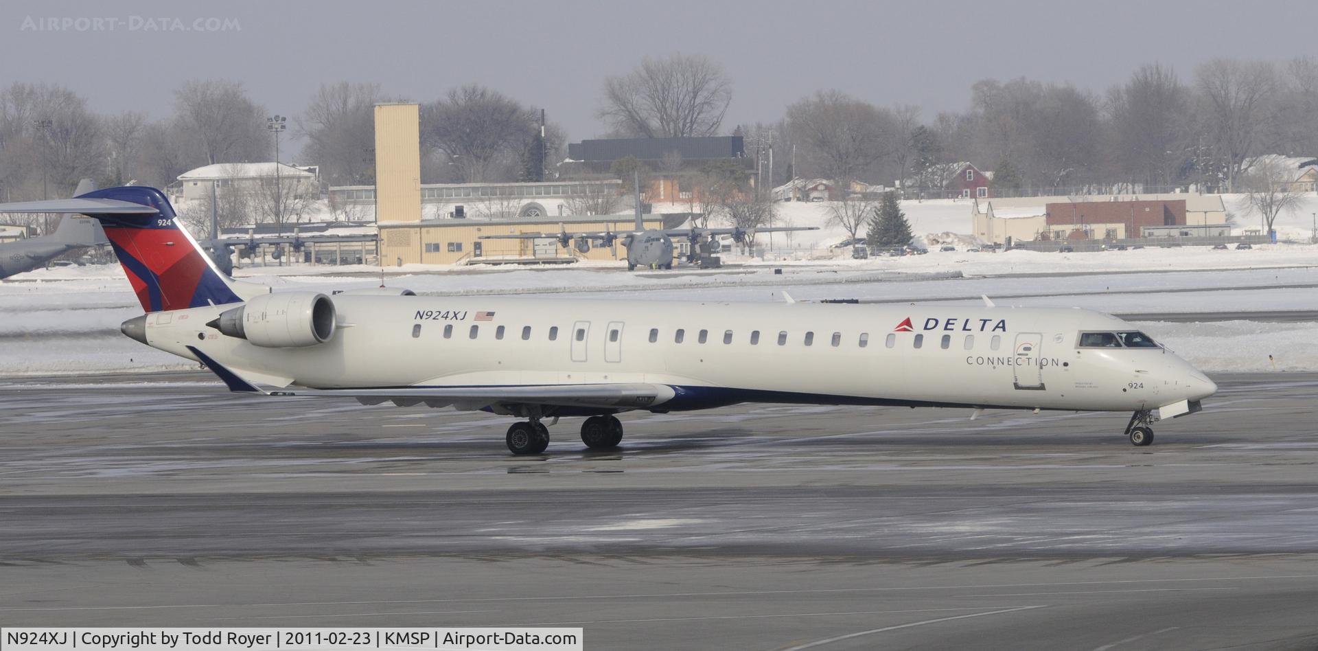 N924XJ, 2008 Bombardier CRJ-900ER (CL-600-2D24) C/N 15179, Delta