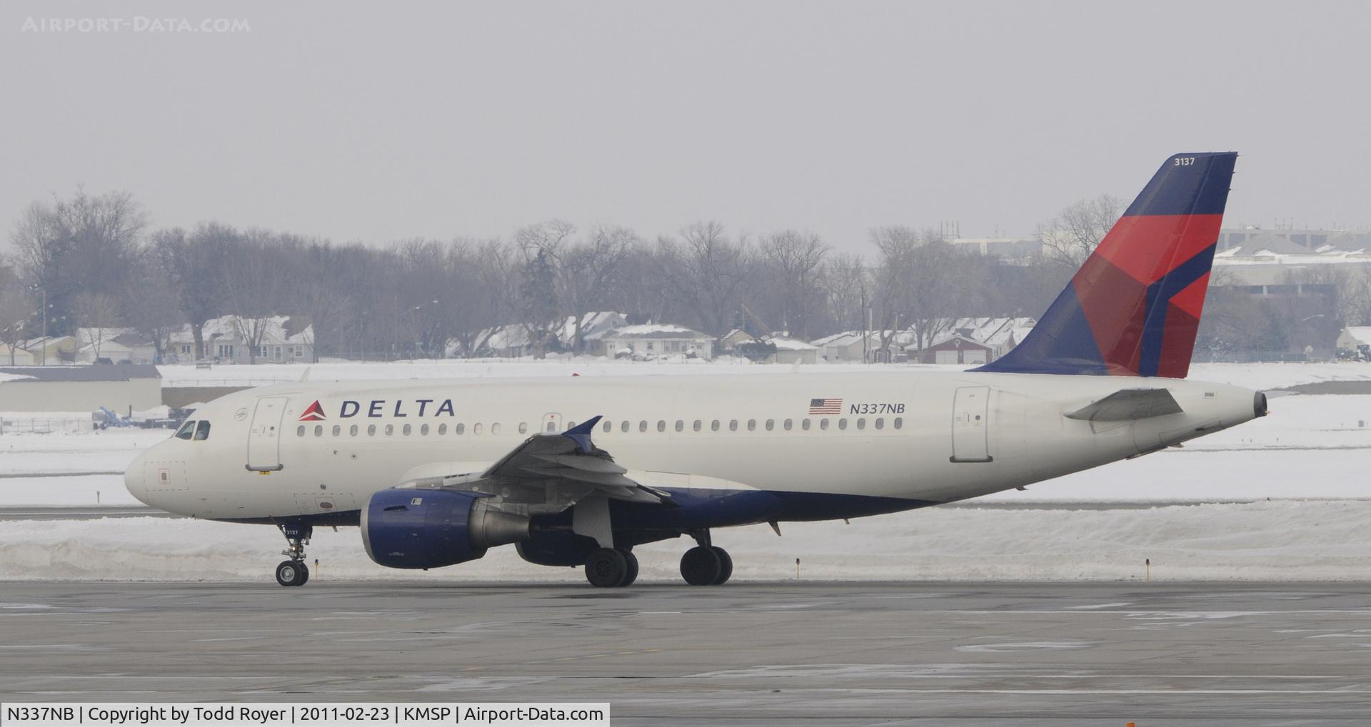 N337NB, 2002 Airbus A319-114 C/N 1685, Delta