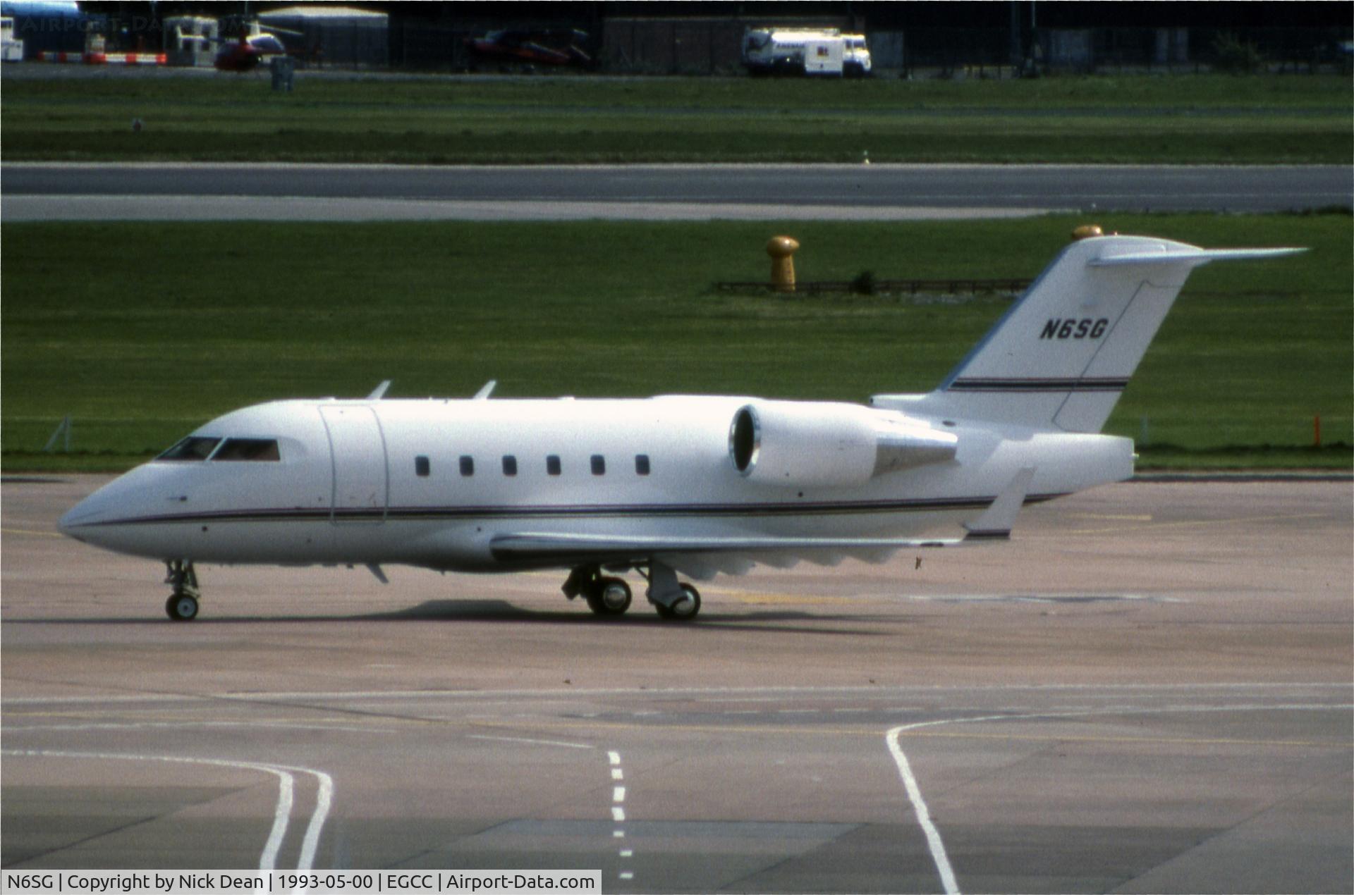 N6SG, 1989 Canadair Challenger 601-3A (CL-600-2B16) C/N 5046, EGCC