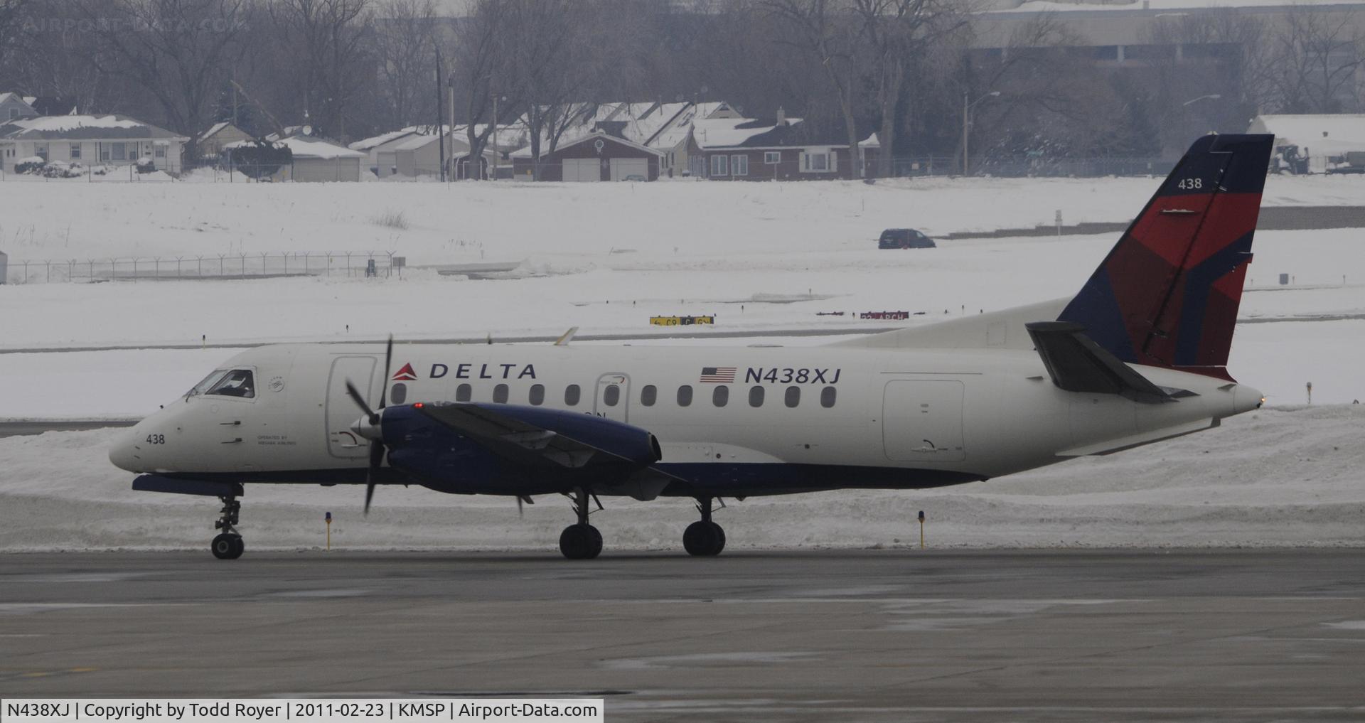 N438XJ, 1998 Saab 340B C/N 340B-438, Delta
