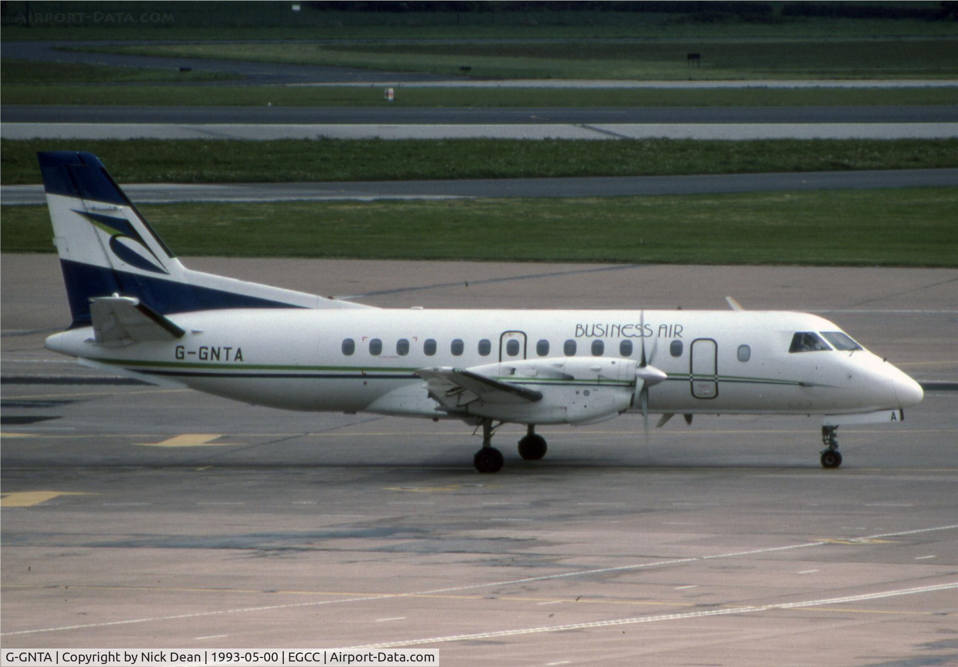 G-GNTA, 1986 Saab SF340A C/N 340A-049, EGCC