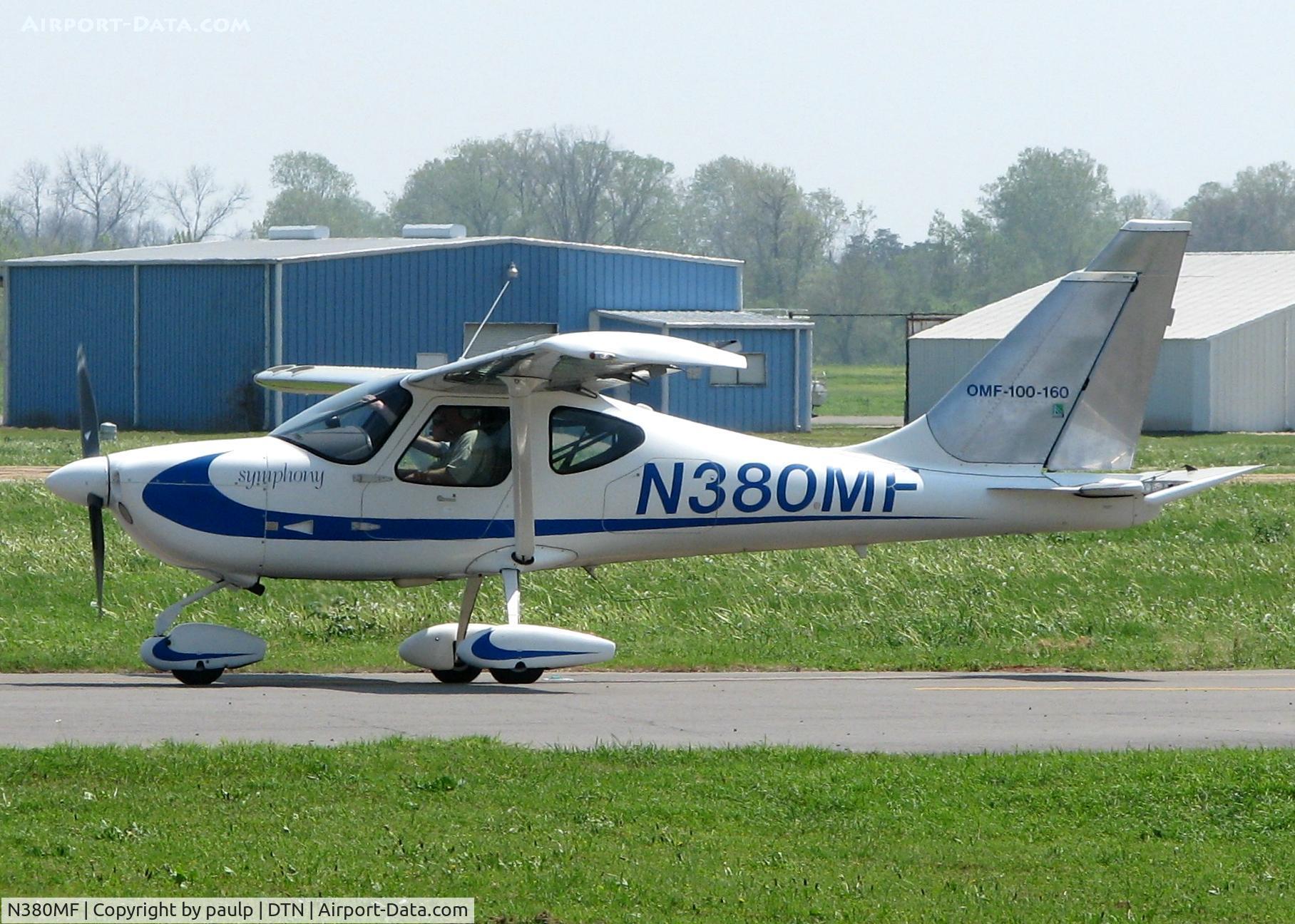 N380MF, 2003 OMF 100-160 Symphony C/N 0038, At Downtown Shreveport.