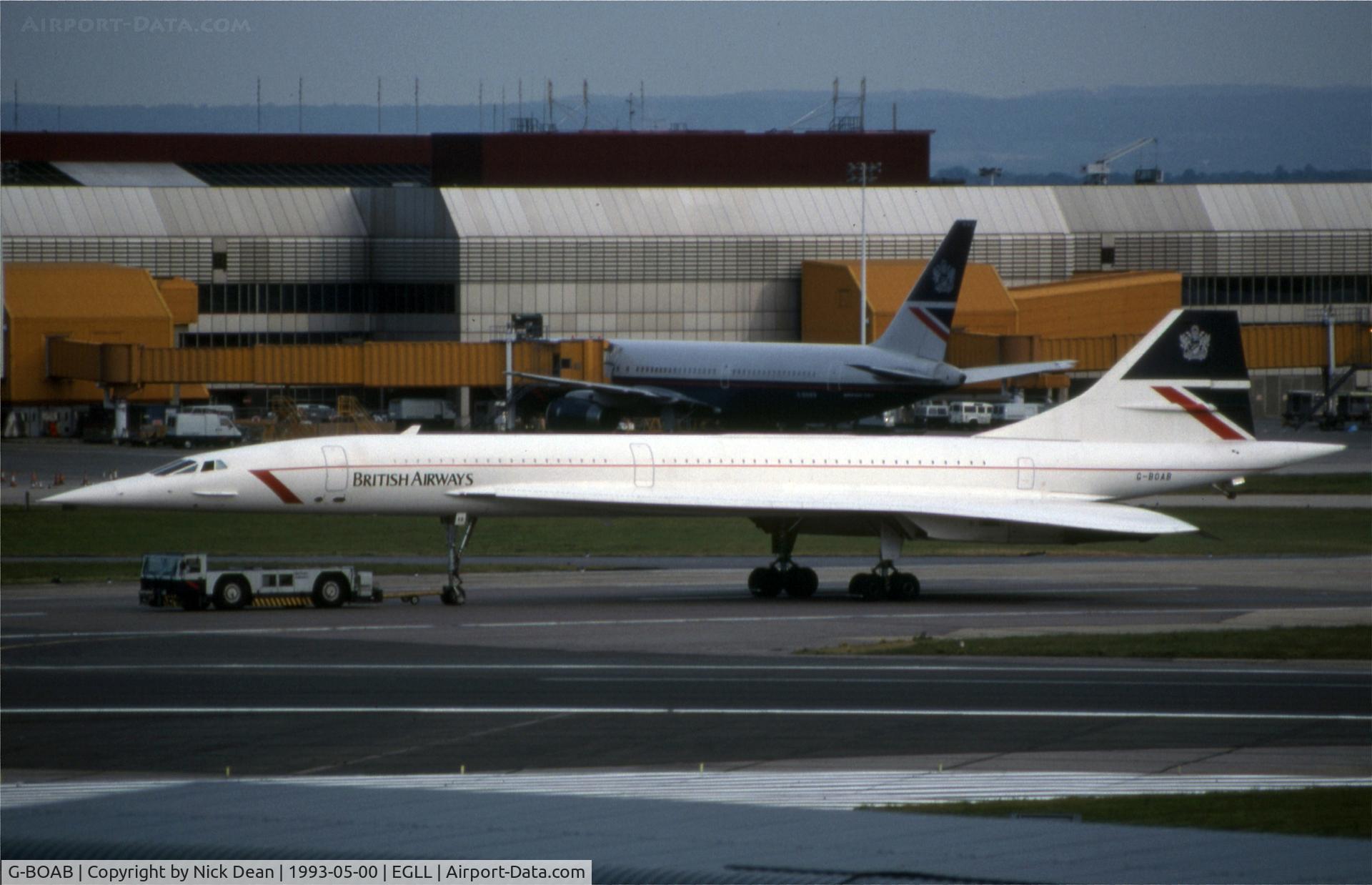 G-BOAB, 1976 Aerospatiale-BAC Concorde 1-102 C/N 100-008, EGLL