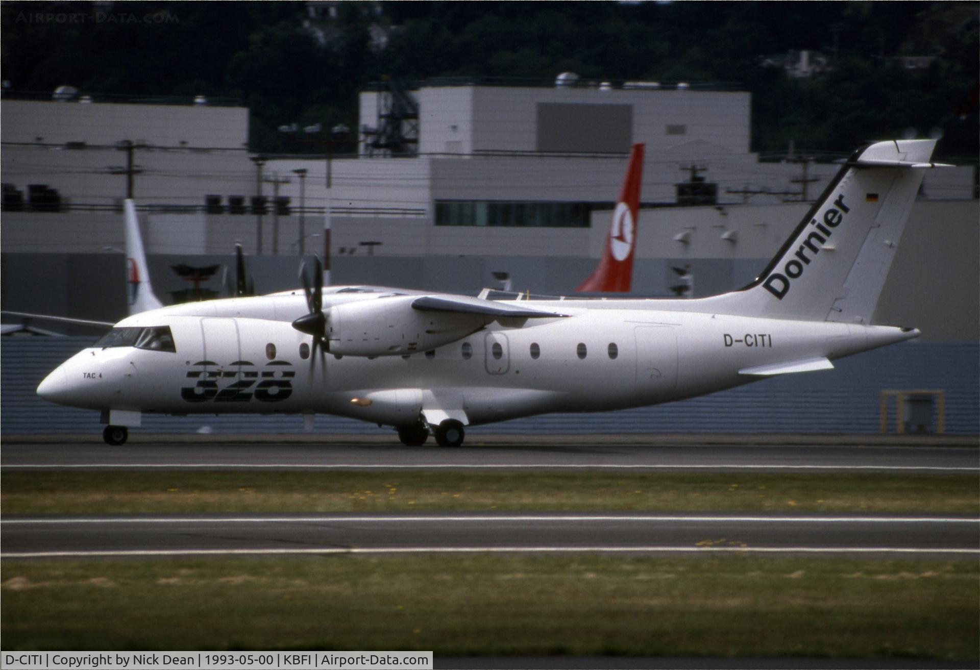 D-CITI, 1992 Dornier 328-110 C/N 3004, KBFI
