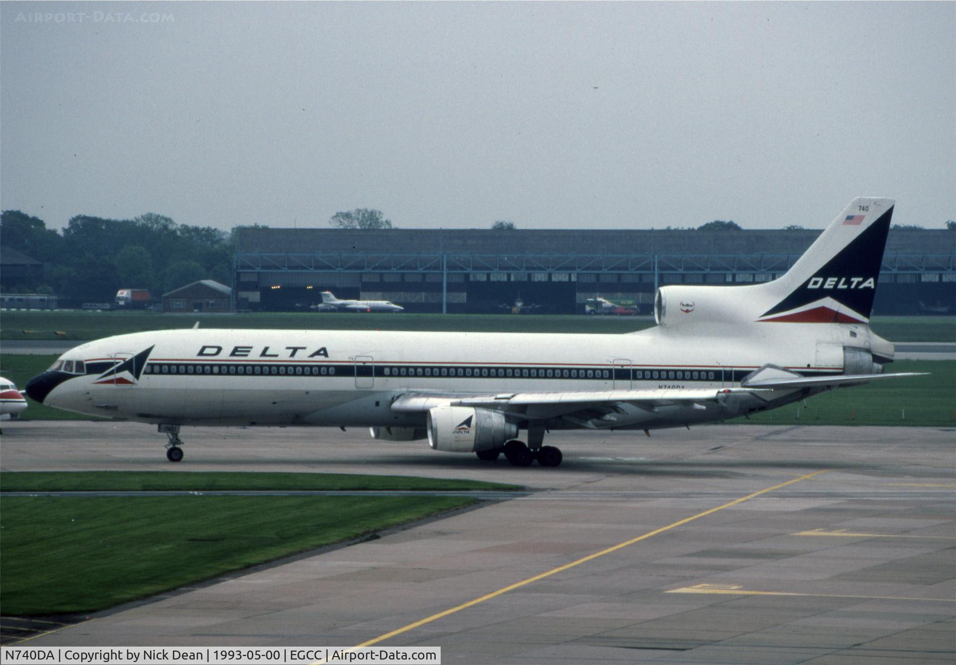N740DA, 1983 Lockheed L-1011-385-1-15 TriStar 250 C/N 193C-1244, EGCC