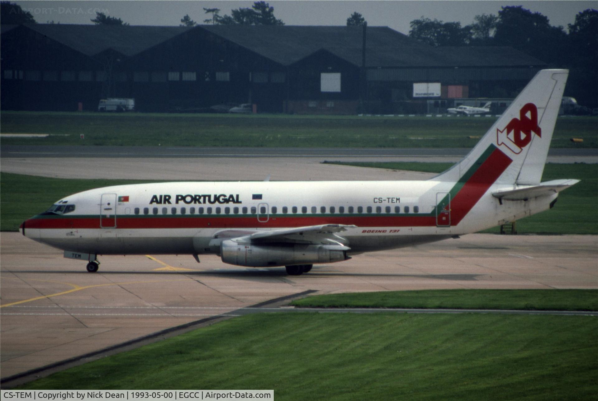 CS-TEM, 1983 Boeing 737-282 C/N 23043, EGCC