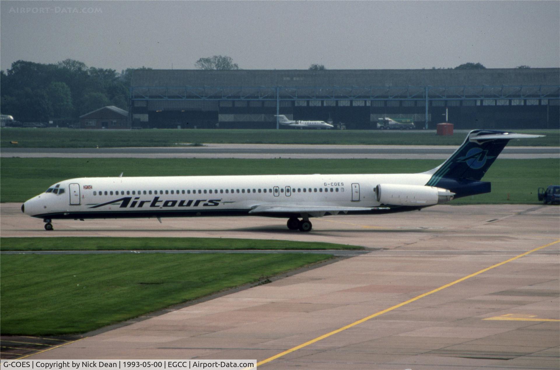 G-COES, 1990 McDonnell Douglas MD-83 (DC-9-83) C/N 49937, EGCC