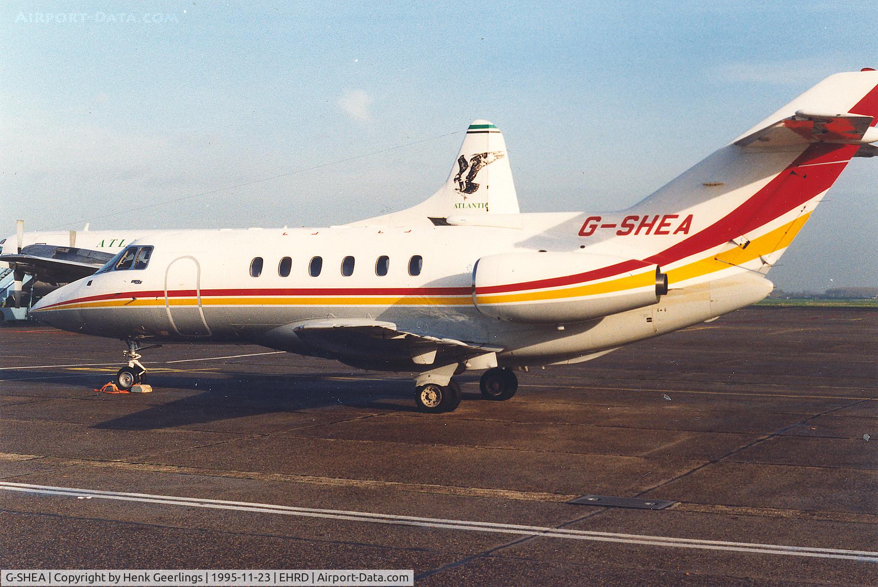 G-SHEA, 1993 British Aerospace BAe.125 Series 800B C/N 258240, Shell Aviation Services