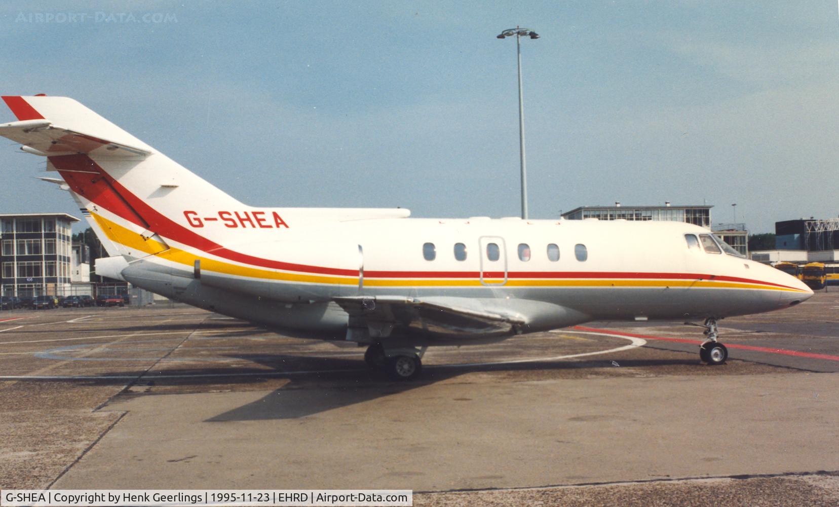 G-SHEA, 1993 British Aerospace BAe.125 Series 800B C/N 258240, Shell Aviation Services