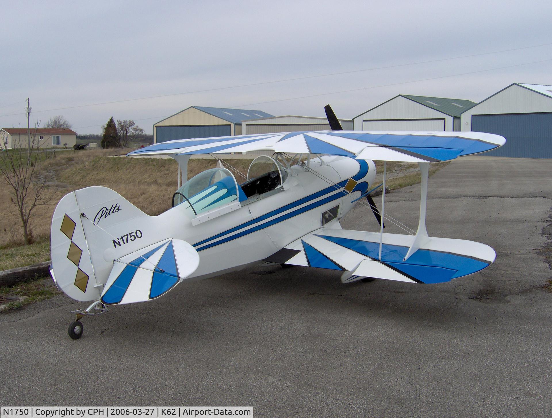 N1750, 1971 Pitts S-1 Special C/N 1JJP, Sweet little airplane ! She performs as good as she looks.  HooRaaa!