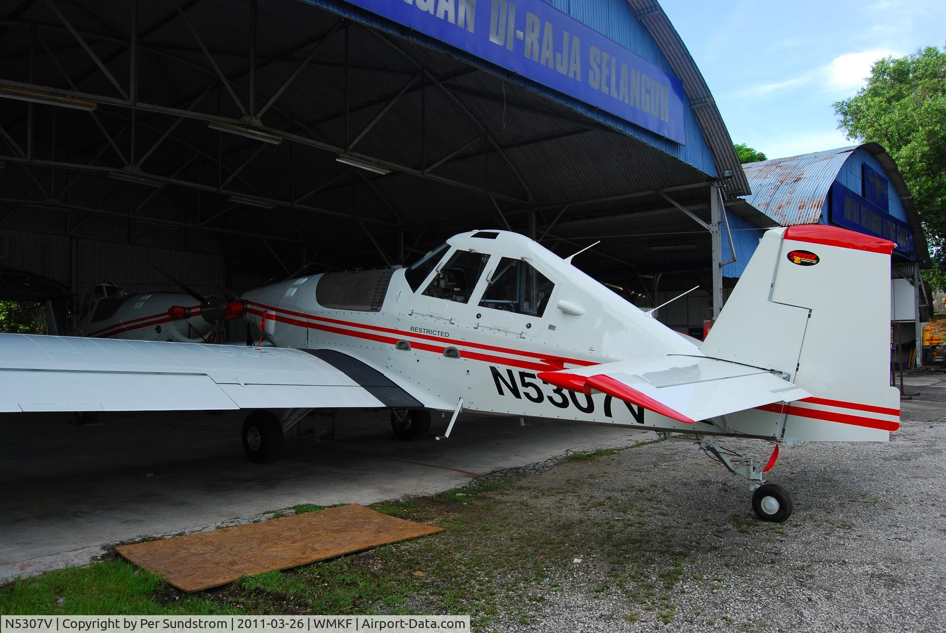 N5307V, Thrush Aircraft Inc S2R-T34 C/N T34-331DC, At Simpang Airfield WMKF, Kuala Lumpur