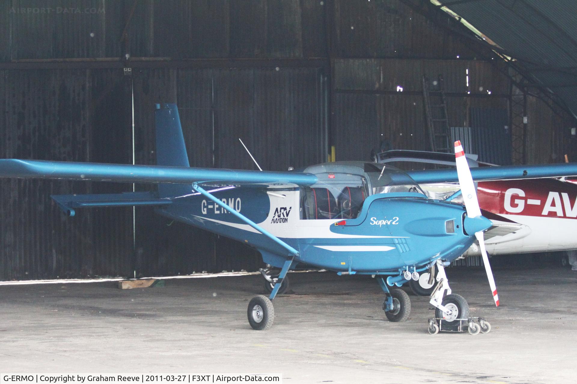 G-ERMO, 1986 ARV ARV1 Super 2 C/N 018, At Felthorpe.